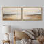 Minimal Landscape Calm Lake Waters and Distant Mountains Rustic 2 - Pièces-100135920-100135922