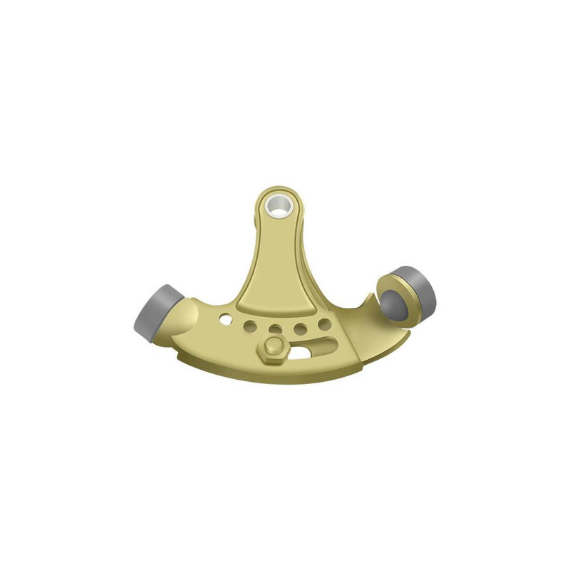 Kick Stop, Polished Brass