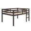 Lit mezzanine en bois avec échelle-1587324680