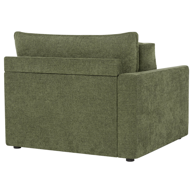 Fauteuil gauche, Vert mousse