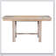 Ensemble de salle à manger extensible Farmhouse avec table 6 pièces, banc, idéal pour les réunions de famille et l'utilisation quotidienne