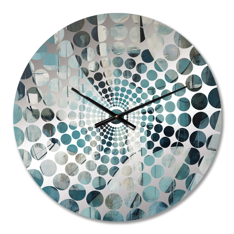 Yan - Horloge murale abstraite en marbre, Petit