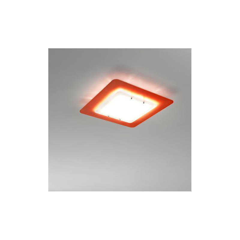 Pop-Up Glass Flush Mount, White