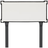 New Yorker Standard One Line Address Sign Plaque with Lawn Stakes