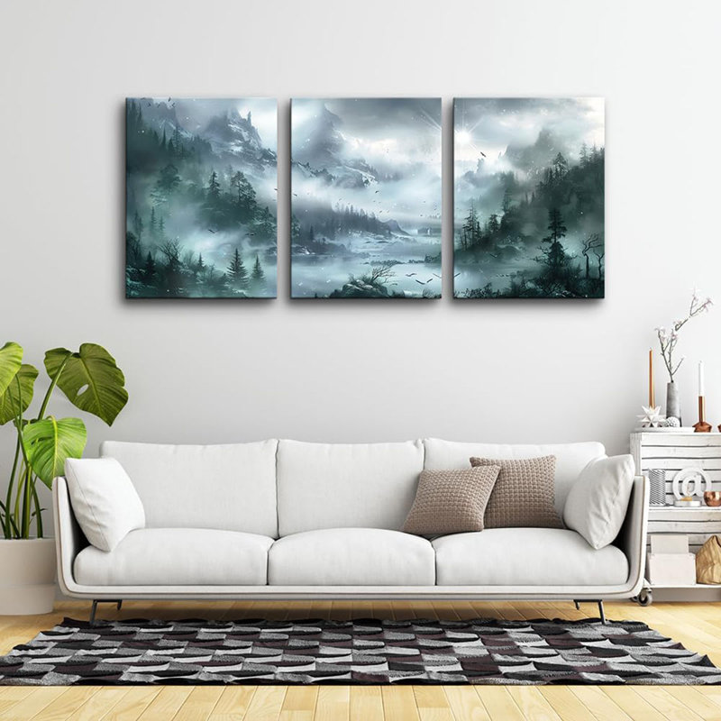 3 Piece Wrapped Canvas Print