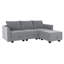 Canapé modulaire en L avec rangement Manusite-1466282094