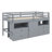 Jonee Loft Bed With 4 Drawers-381600876