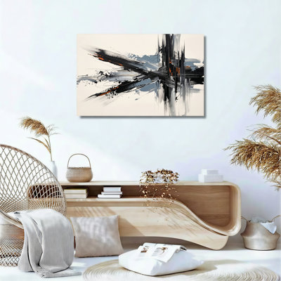 Ensemble de 1 toile murale d'expression abstraite