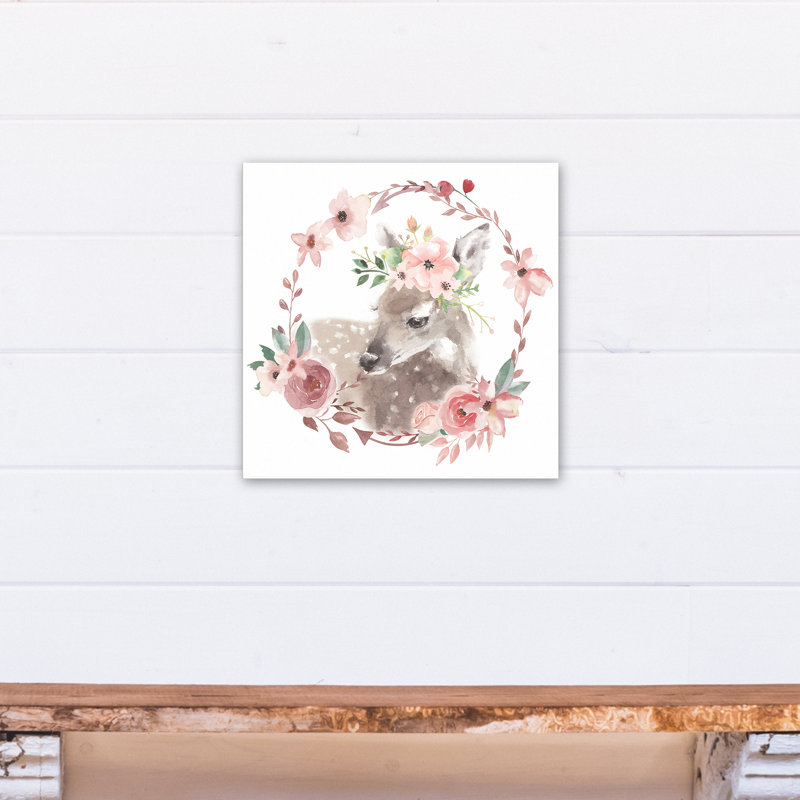 « floral fauve », art sur toile