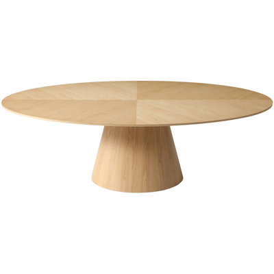 Ajeenah Oak Oval Dining Table