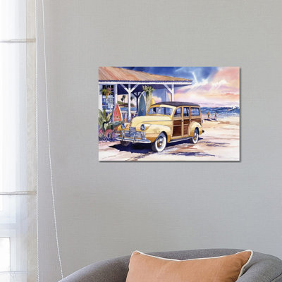 North Shore by Bill Drysdale - Wrapped Canvas Print