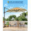 Beach Umbrella with Manual Lift
