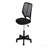 Office Chair, Adjustable Height, Swivel, Ergonomic, Computer Desk, Work, Juvenile, Black Mesh, Black Metal, Contemporary, Modern