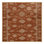 Machine Washable Overdyed Brown Area Rug