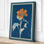 Orange Flower Study Botanical - Wrapped Canvas-2024291480-2024291477