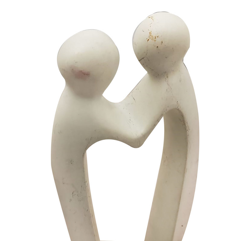 Menges People Figurines & Sculptures, Natural, 12" H x 4" W X 2.5" D