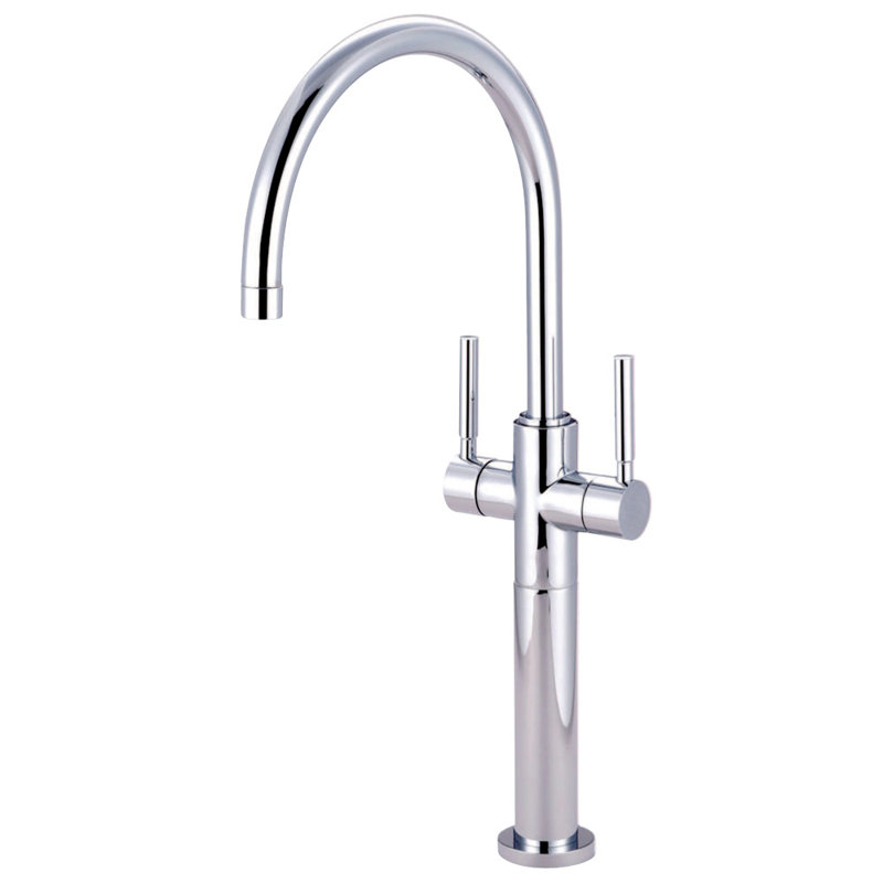 Concord Vessel Sink Faucet, Polished Chrome
