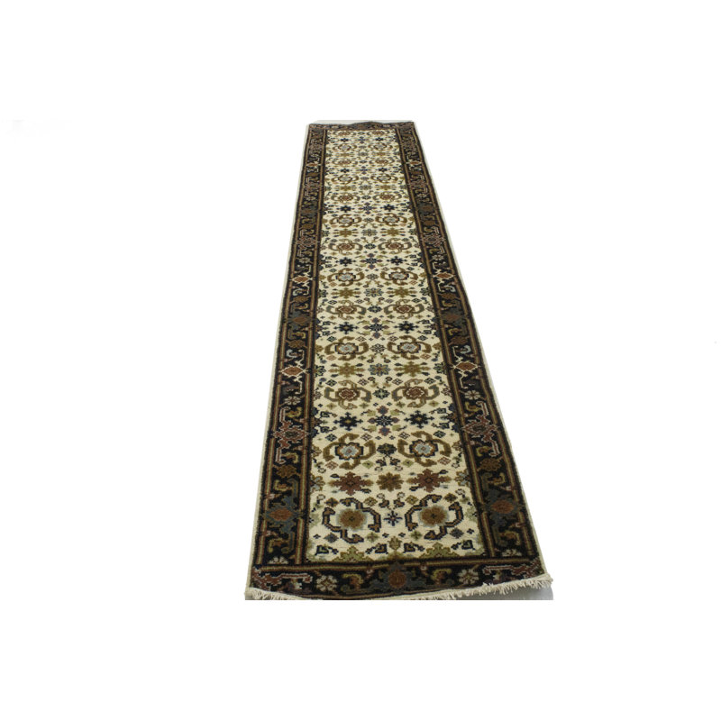 Tapis de couloir oriental crème 3X12