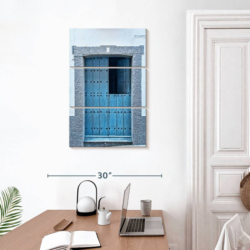 Lilie Blue Dutch Door, 32" H x 20" W