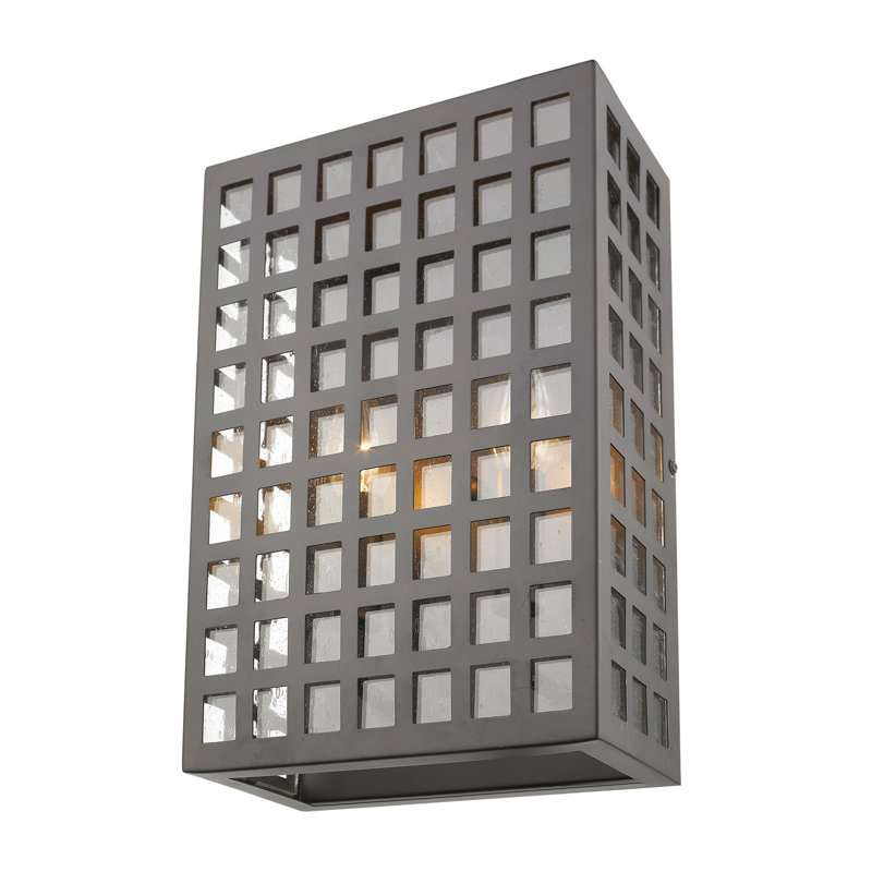 Plafonnier encastré d'extérieur 2 lumières Hobbs, Bronze huilé