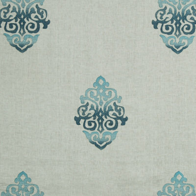 Tissu d’art à volutes