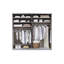 Caracas 3 Door Manufactured Wood Wardrobe-801637048-671338196-777342080
