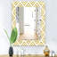 Miroir d’appoint en nid d’abeilles 1 mid-century-40099882