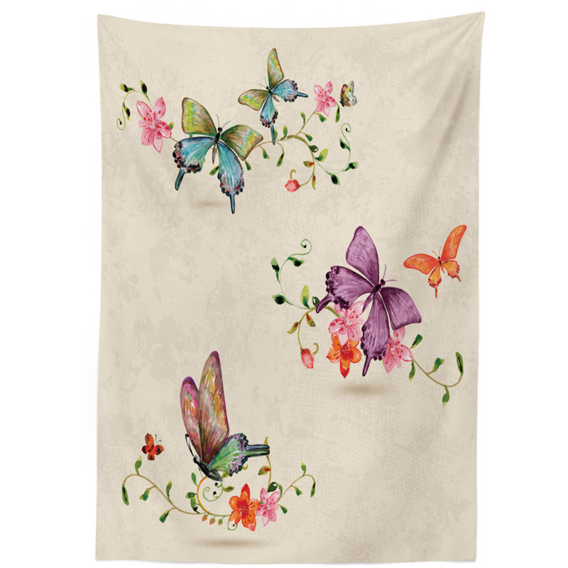 Floral Tablecloth, 70" L x 52" W