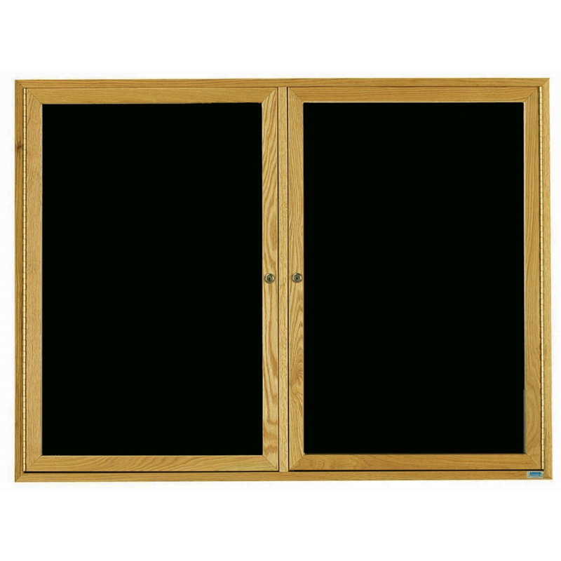 Tableau à lettres mural, H 36 po x l 48 po, Deux, Laque transparente ultrabrillante
