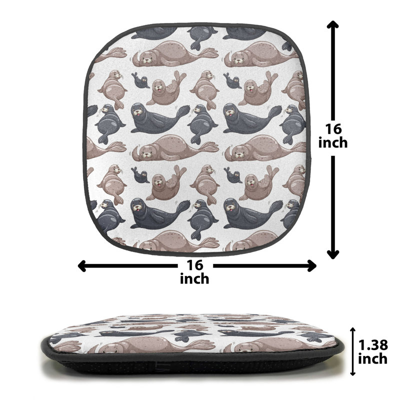 Outdoor 1.38'' Dining Chair Seat Cushion