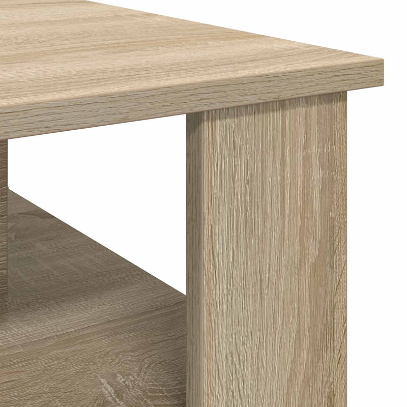Coffee Table with Storage, Sonoma Oak
