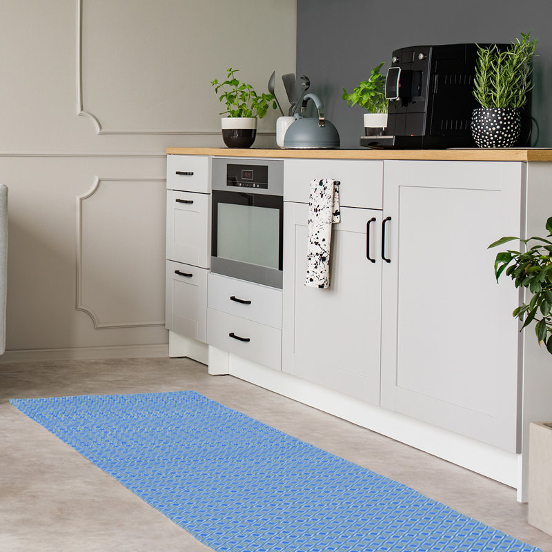 Chenille Geometric Indoor Rug, Runner 2'6" x 8'
