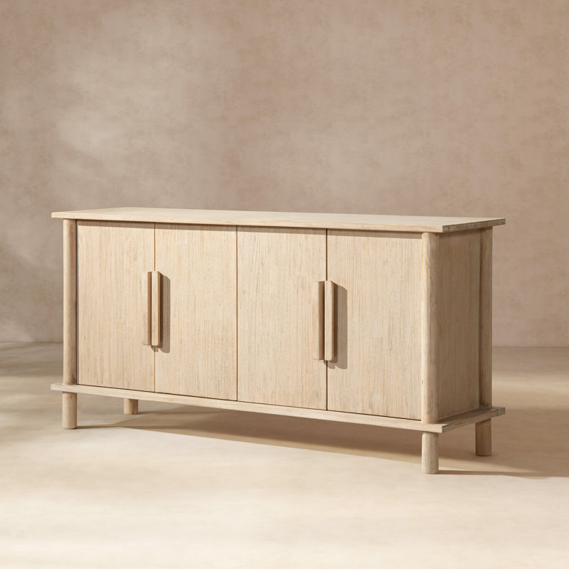 Sackett 71" Reclaimed Wood 4-Door Sideboard