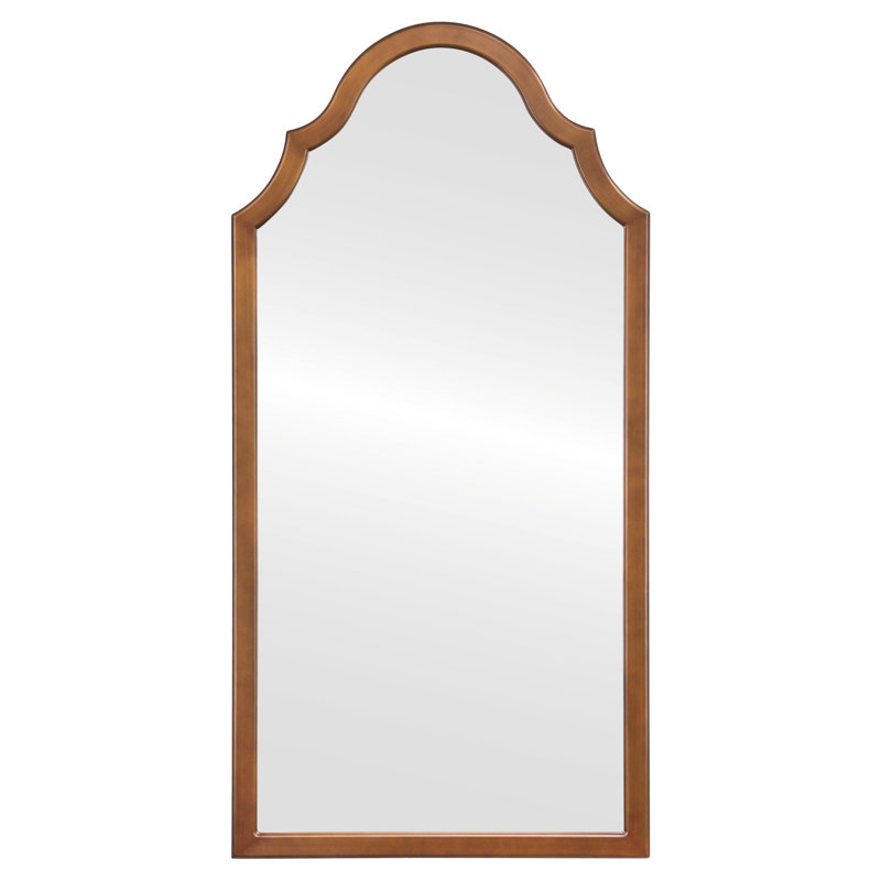 Miroir biseauté pleine longueur patiné, 47,38 po x 23,38 po, Bronze