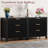 Modern Fluted Bedside Table with 3 Drawers-265866902-254637065
