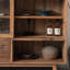 Support de rangement mural en verre