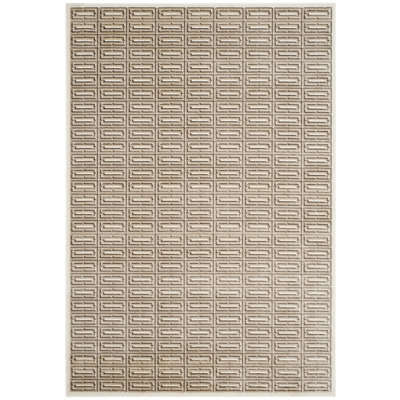 Raunds Geometric Viscose Area Rug