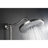 10" Rainfall Showerhead Installation With 4 Hand Shower, Adjustable Slide Bar, Soap Dish In Brushed Nickel Bathroom Dish, Fixture