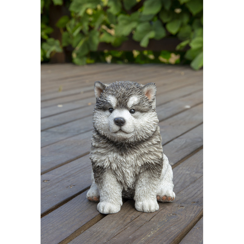 STATUE CHIOT MALAMUTE