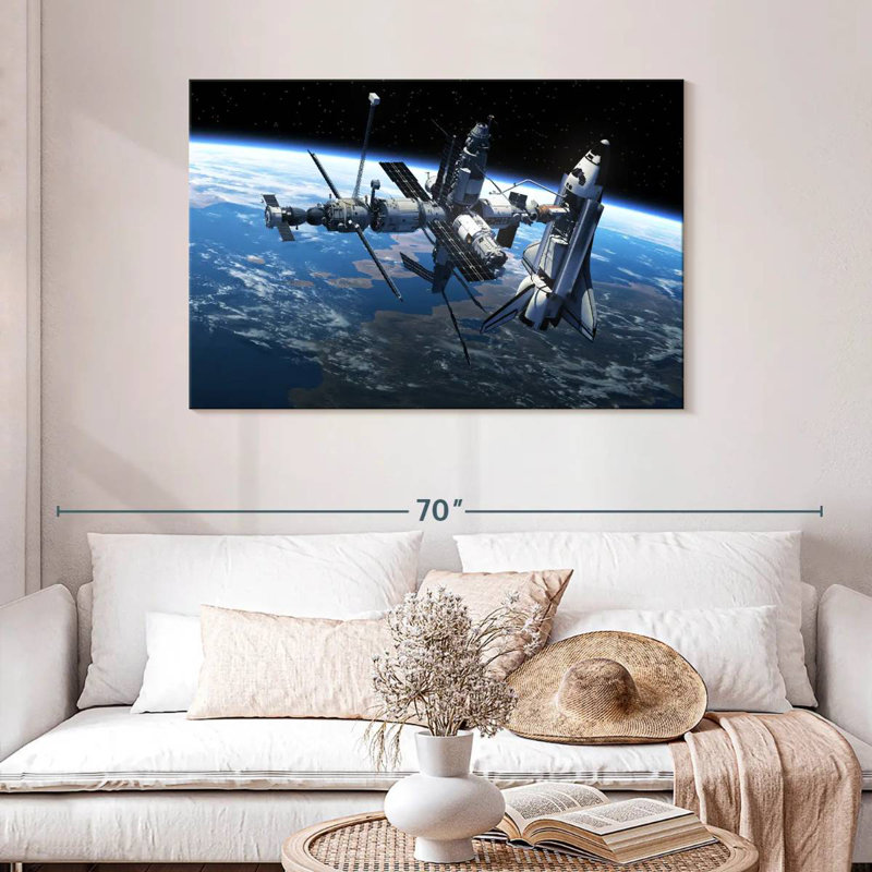Oberle Space Station, 30" H x 45" W