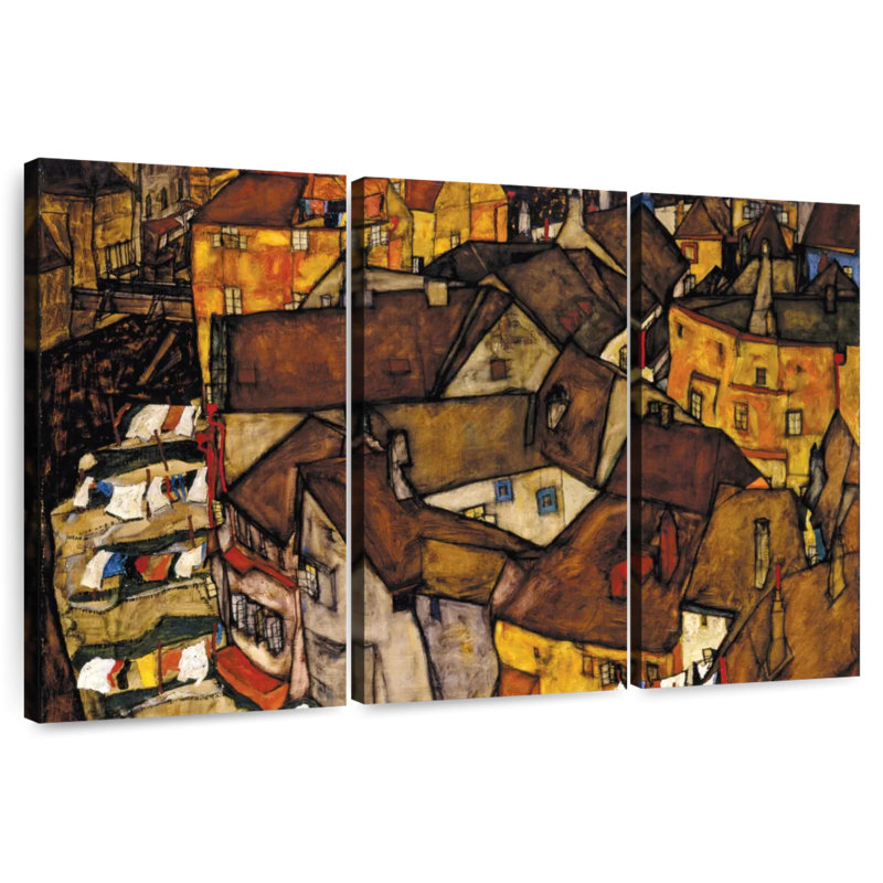 Croissant de maisons Avery, H 42 po x l 65 po