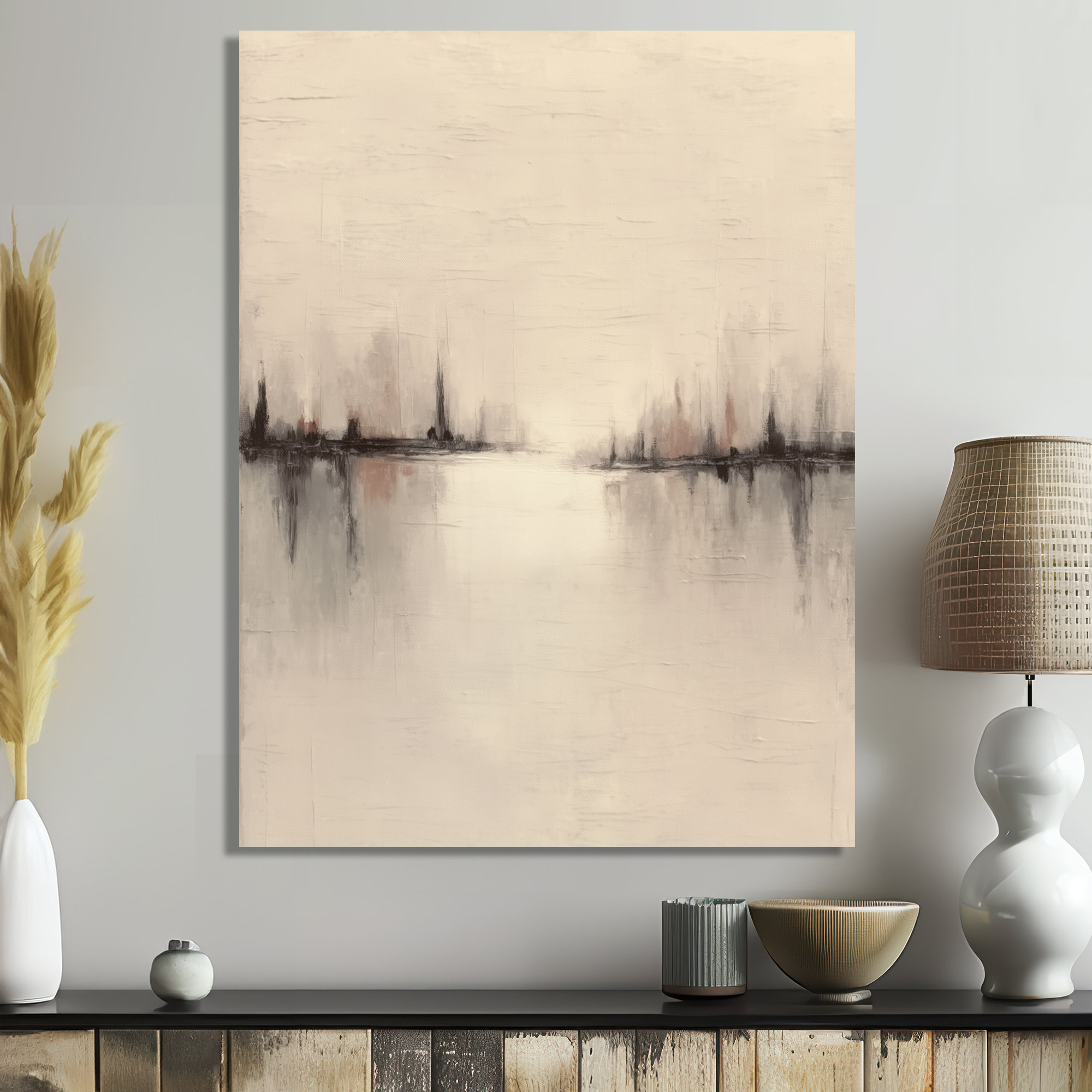 Stunning Simple Minimalist Framed Walls Decor image