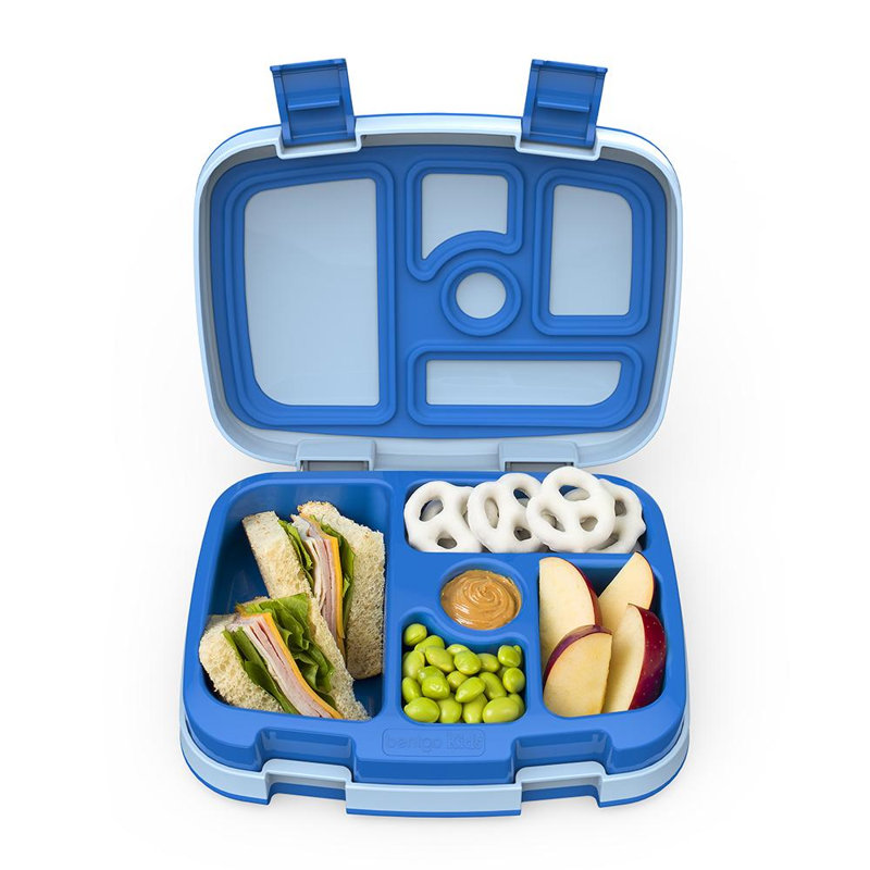 Contenant alimentaire pour enfants, Bleu clair