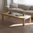 Burlywood Solid Wood Rectangular Coffee Table-1542644695-1542644715