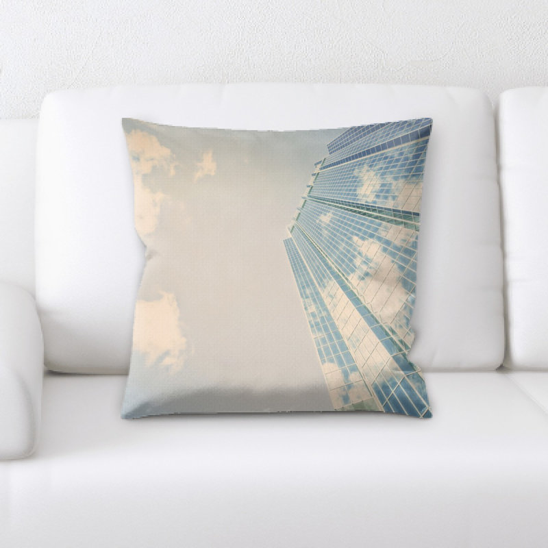 Microsuede Throw Pillow