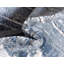 Tapis bleu à motif géométrique Santini-432371750