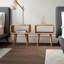 Oliveira 45cm W Solid Wood Bedside Table