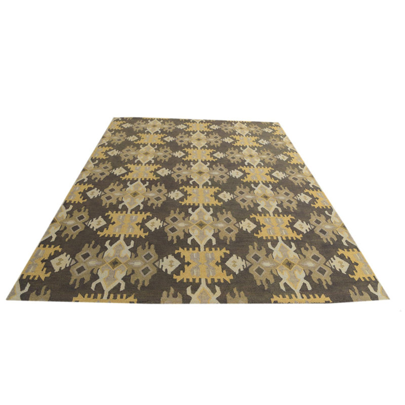 Tapis noir Otto