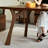 Excellent Walnut Wood Solid Multi-functional Desk-1382559026