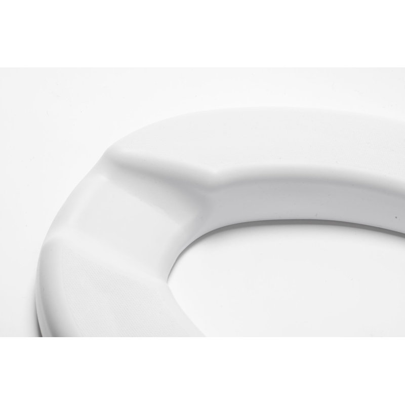Raised toilet seat